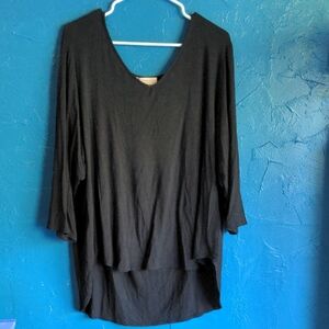 Philosophy Women's Black 2XL Tunic Top